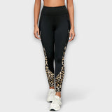 Brunhilde - Sporthose mit Leopardenmuster
