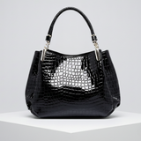 Lusso Milano - Krokodiltaschen Schultertasche