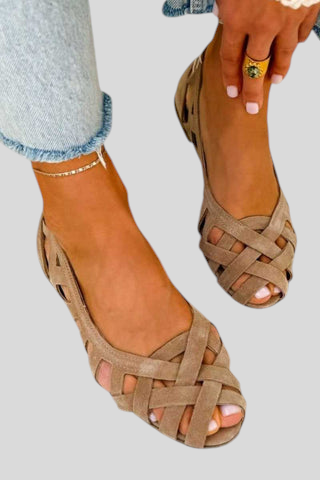 Caterina - Geflochtene Sommerschuhe
