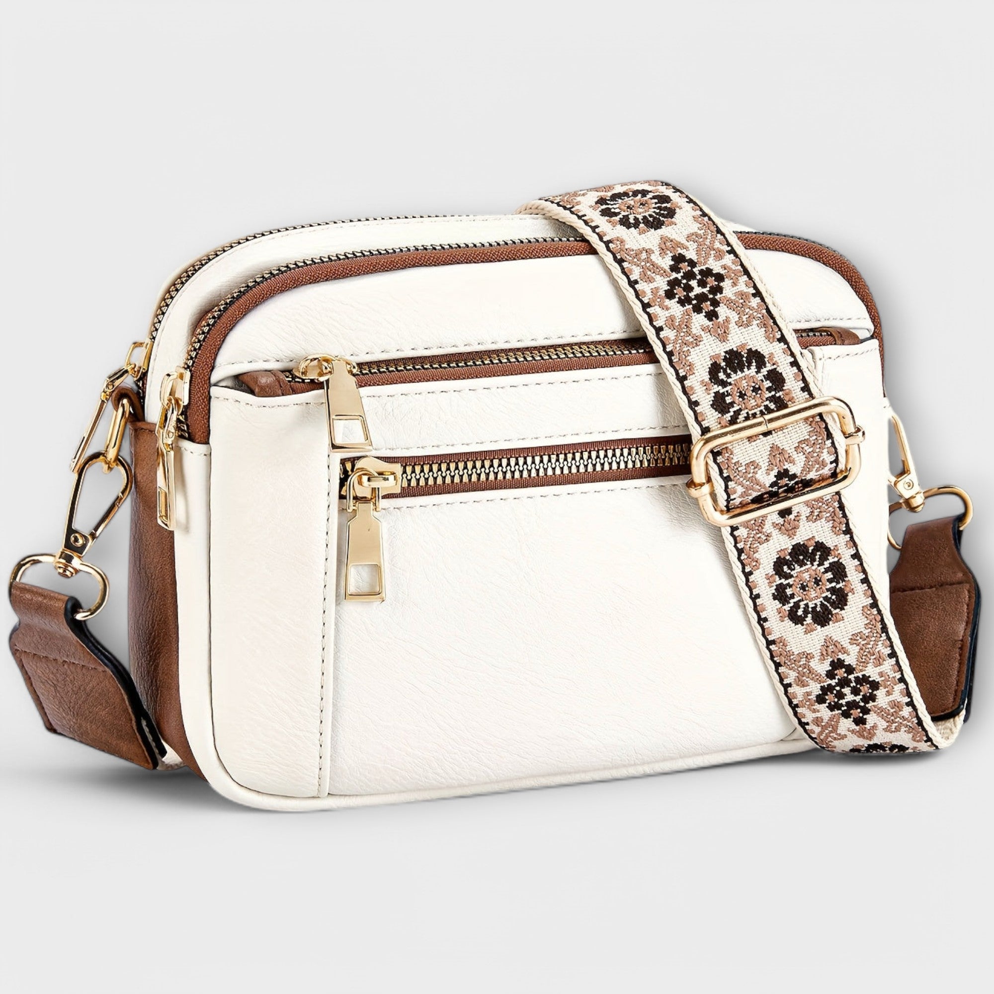 Emilia - Crossbody Tasche aus veganem Leder