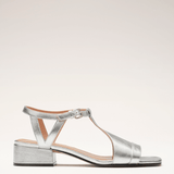 Serena | Sommerliche Silbersandalen