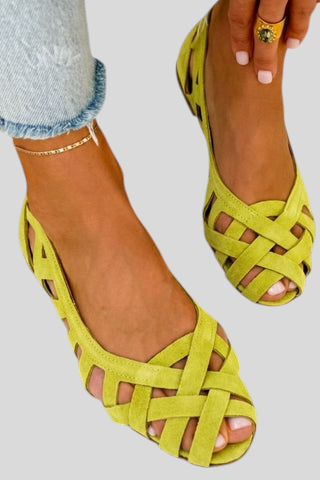 Caterina - Geflochtene Sommerschuhe
