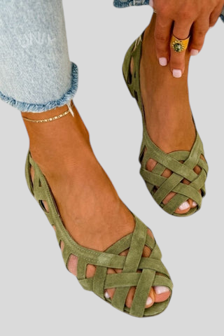 Caterina - Geflochtene Sommerschuhe