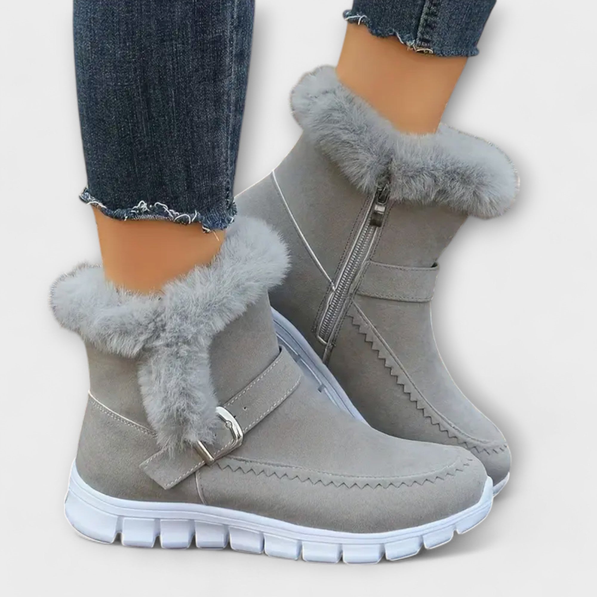 Gerlinde - Warm Gefütterte Chelsea-Stiefel