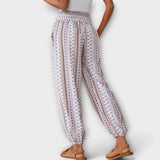 Theodelinde - Hose mit Ethno-Muster