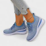 Gisela - Schillernde Sneaker mit Strass