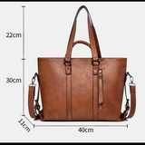 Olívia - Große Lederhandtasche