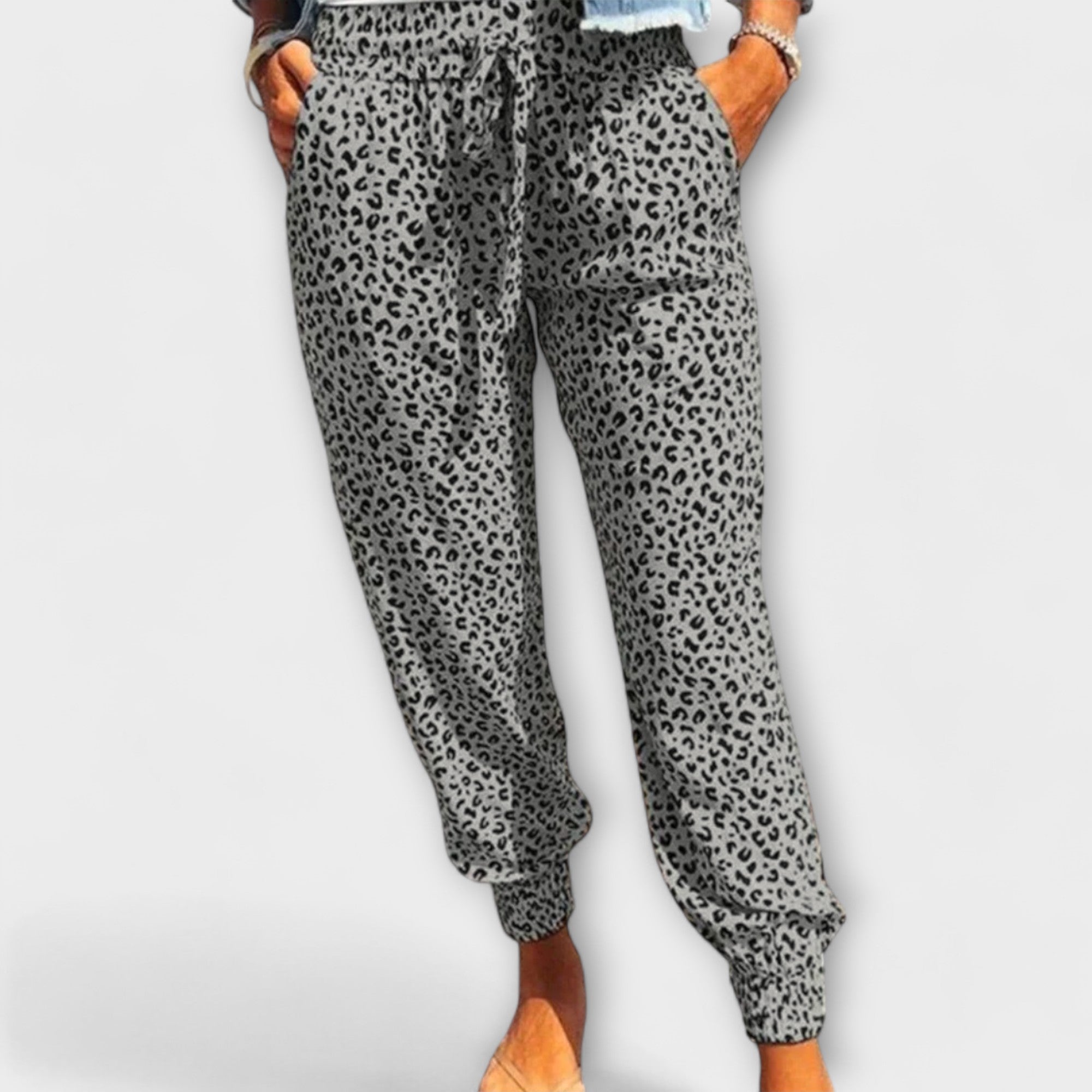 Romhild - Weite Leoparden-Hose