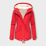 Mori - Schwarze Winterjacke mit Kapuze