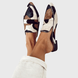 Liselotte - Loafer mit Kuhfell-Muster