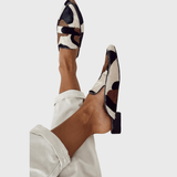 Liselotte - Loafer mit Kuhfell-Muster