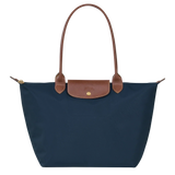 Klassische Tasche - Große Le Pliage Tote, Marineblau