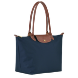 Klassische Tasche - Große Le Pliage Tote, Marineblau