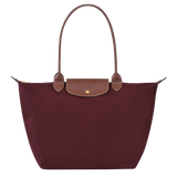 Klassische Tasche - Große Le Pliage Tragetasche, Burgunderrot