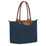 Klassische Tasche - Medium Le Pliage Tote, Marineblau
