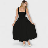 Scarlett - Cremefarbenes elegantes Abendkleid