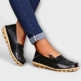Notburga - Weisse Slip-on-Mokassins