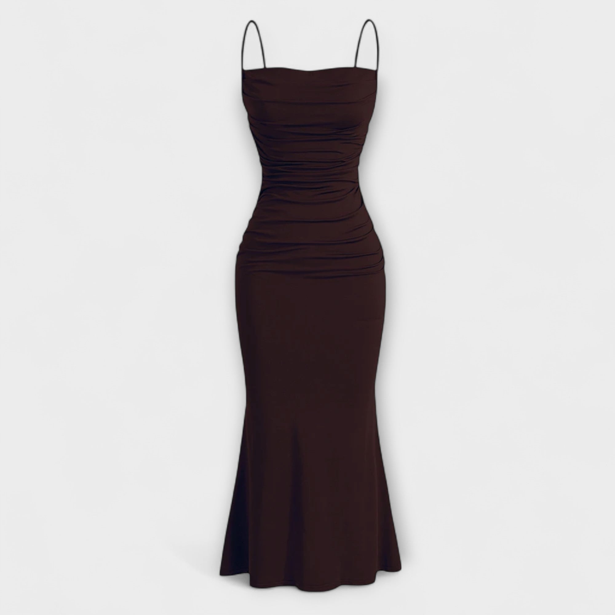 Mia Muse - Pinkes elegantes Party-Maxikleid
