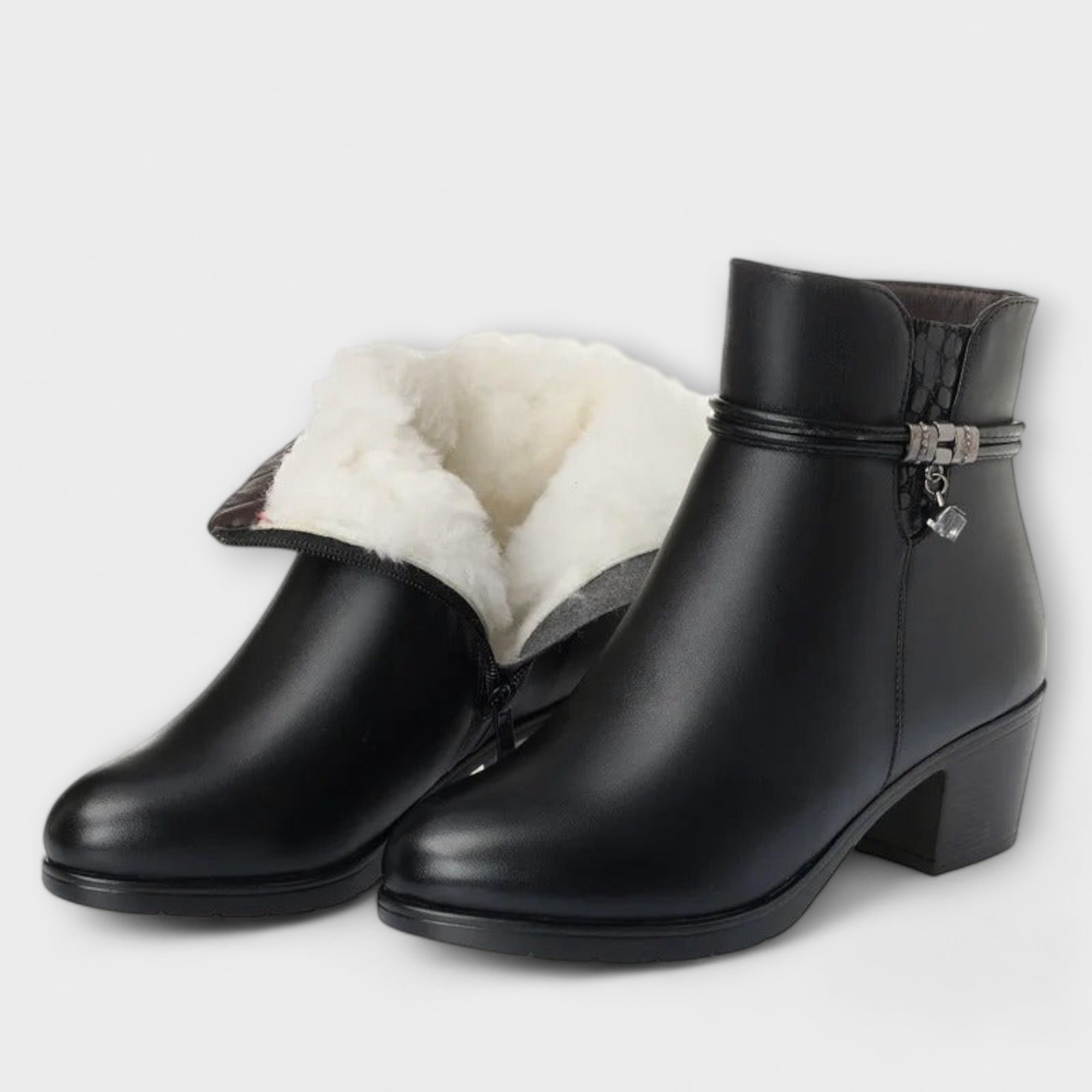 Friederike - Elegante Winterstiefel mit Reissverschluss