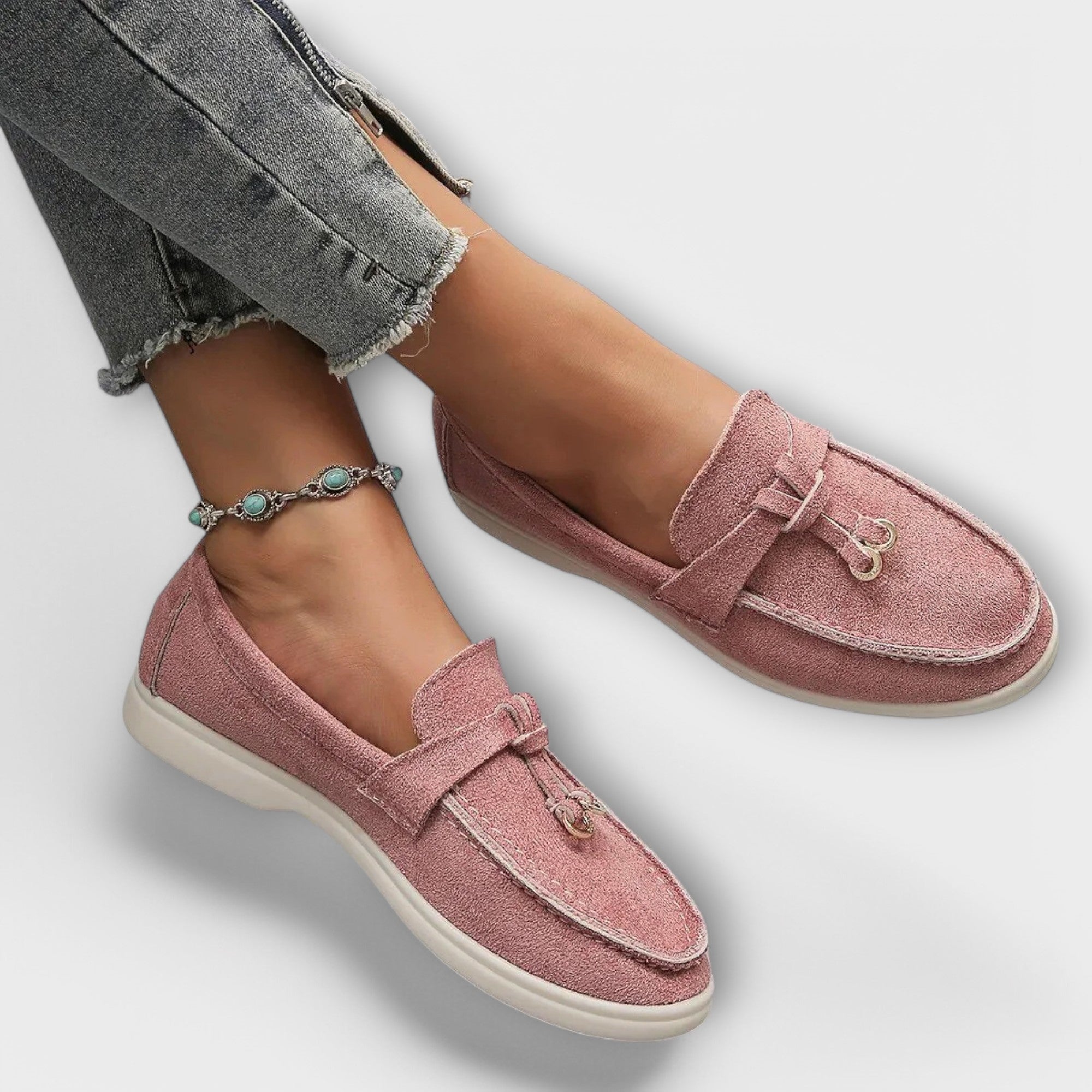 Gerlinde - Elegante Beige Slipper