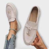 Gerlinde - Elegante Beige Slipper