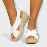 Edeltrud - Elegante Espadrille-Sandalen